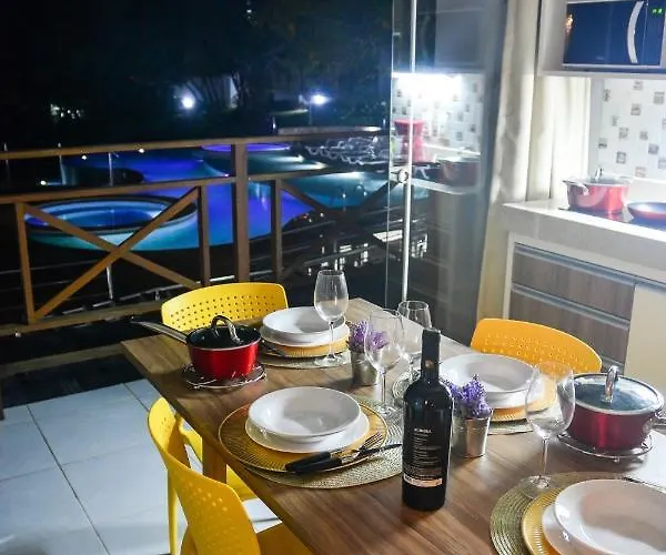 Apto. Sara Com 2 Quartos Ate 5 Pessoa,No Ubaia Residence